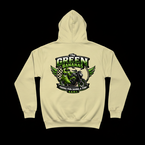 B.B.M.C Green Bananas Winter Hoodie Hero Shot