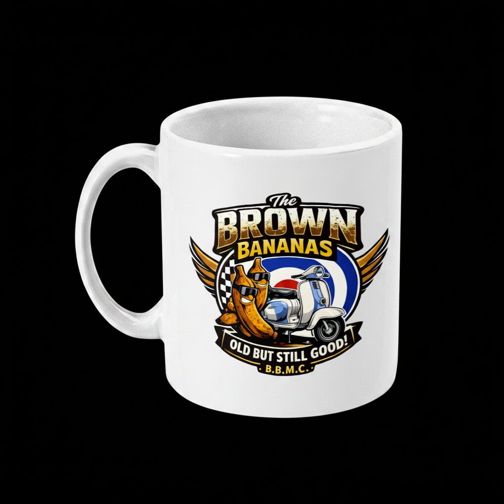 B.B.M.C. Mod Mug - Black Background