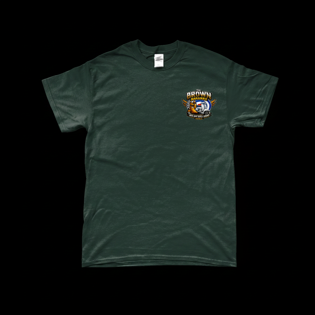 B.B.M.C MOD T-Shirt Dark Background Mockup