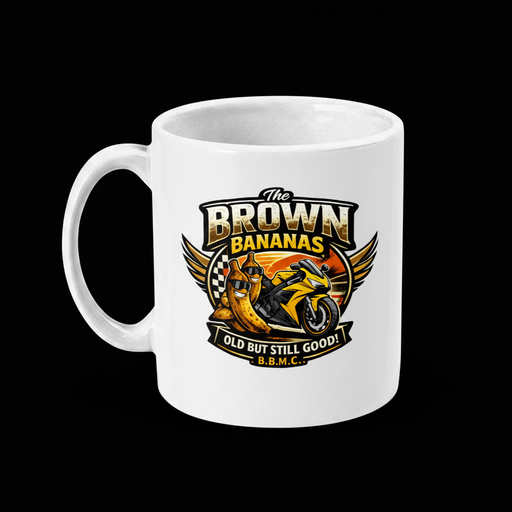 B.B.M.C. Superbike Mug - Black Background