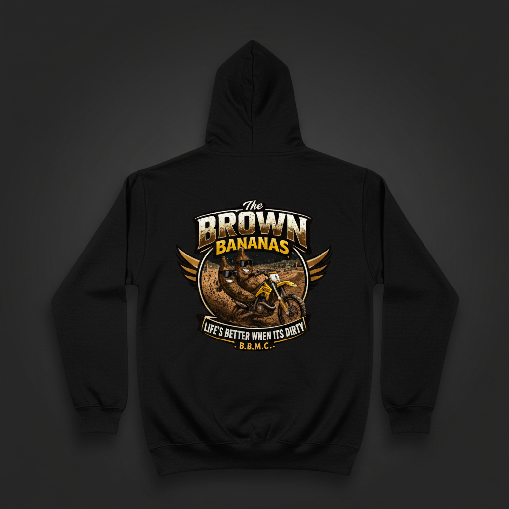Dirty Hoodie Black Dark Mockup